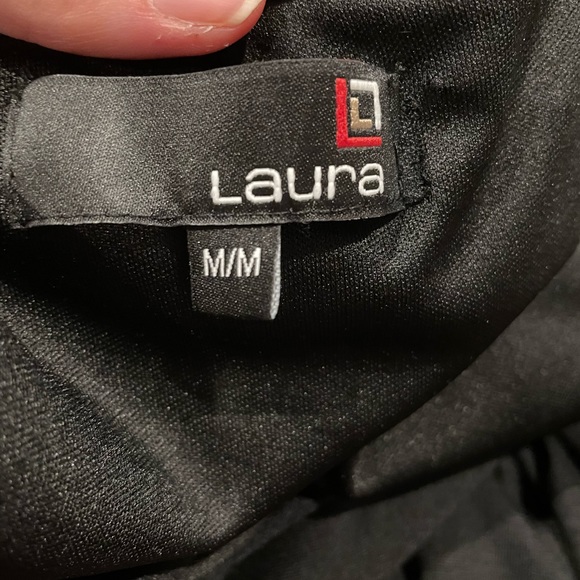 3 Piece Laura Black Dress - Picture 9 of 10